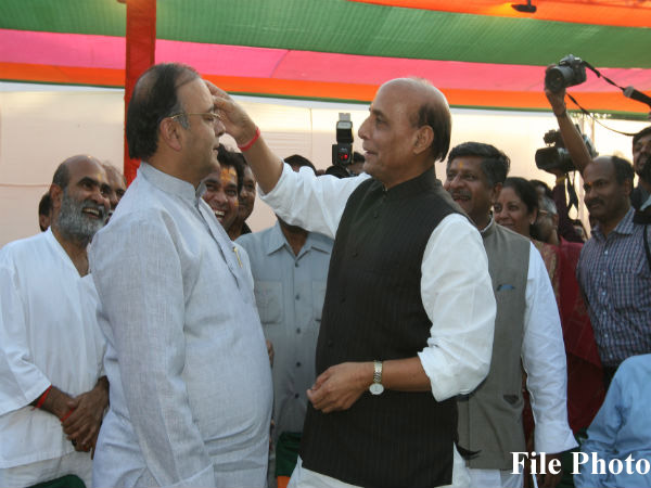 ಜೇಟ್ಲಿ, ರಾಜನಾಥ್ ಹೇಳಿಕೆ