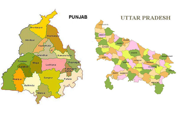 ಪಂಜಾಬ್ ಮತ್ತು ಉತ್ತರಪ್ರದೇಶ