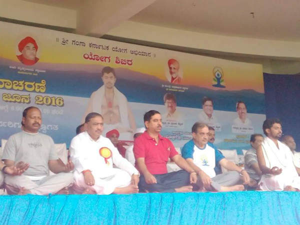 ಧಾರವಾಡ ಸಂಸದ ಜೋಶಿ ಯೋಗ