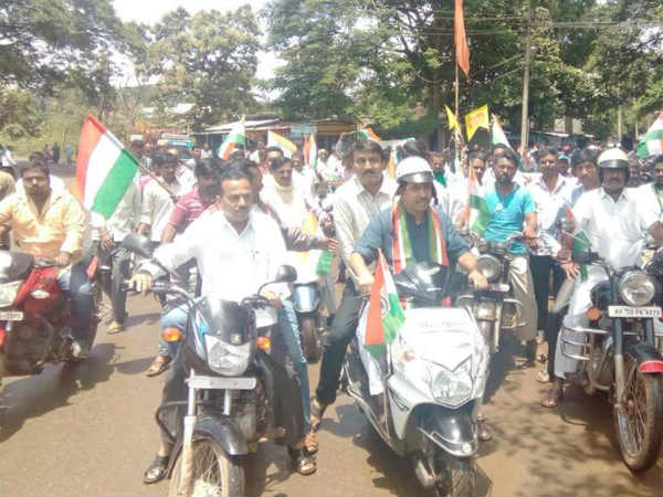 ಕಲಘಟಗಿಯಲ್ಲಿ ತಿರಂಗ ಯಾತ್ರೆ
