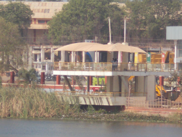 ಉಣಕಲ್ ಕೆರೆಯ ದೃಶ್ಯ