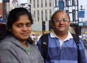 ವೇದಾ ಹಾಗು ರಾಜು ಹಿರೇಗೌಡ್ರು, ಬ್ರಿಟನ್