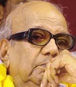 Karunanidhi denies using harsh language against Karnataka