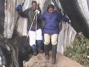 Prashan with his wife Nagarathna