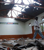 Church targeted in Davangere