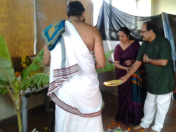 ಶ್ರೀ ಸುದರ್ಶನ ಶರ್ಮಾರಿಂದ ವಿಧಿವತ್ತಾಗಿ ಪೂಜೆ