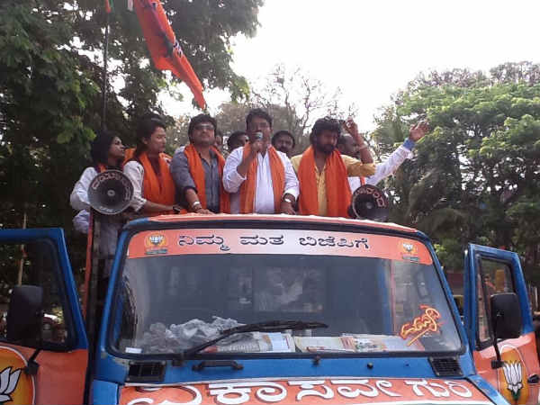 ಬಹಿರಂಗ ಪ್ರಚಾರಕ್ಕೆ ತಾರೆಯರ ಮೆರಗು