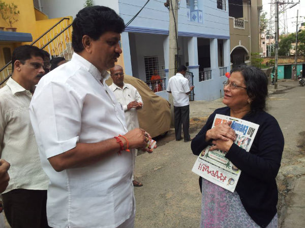 ಮಹಾಲಕ್ಷ್ಮಿಲೇಔಟ್ ಕಾಂಗ್ರೆಸ್ ಅಭ್ಯರ್ಥಿ ನರೇಂದ್ರ ಬಾಬು