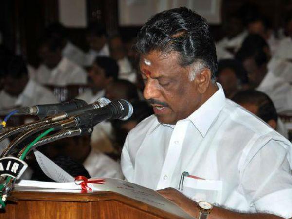 ಓ ಪನ್ನೀರ್ ಸೆಲ್ವಂ