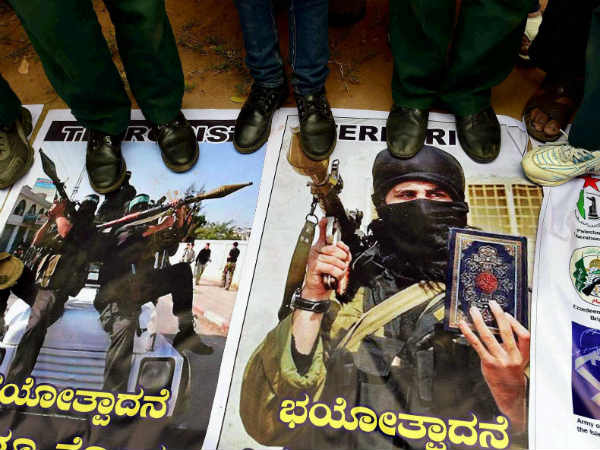 ಭಯೋತ್ಪಾದಕರಿಗೆ ಬೂಟಿನ ಏಟು