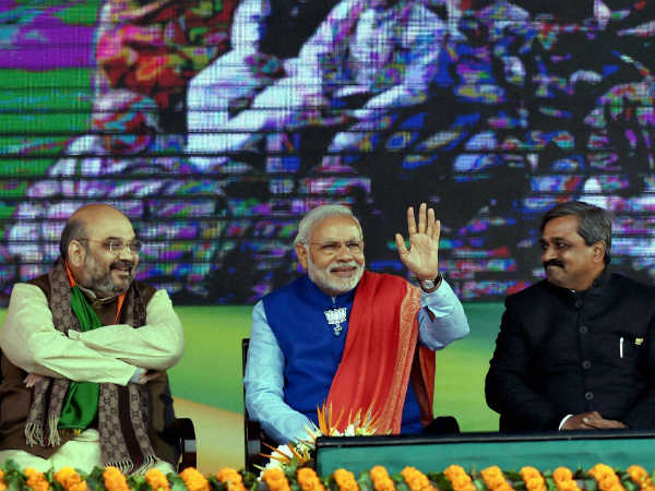 ರಾಮ್ಲೀಲಾ ಮೈದಾನದಲ್ಲಿ ಕೇಸರಿ ಕಲರವ
