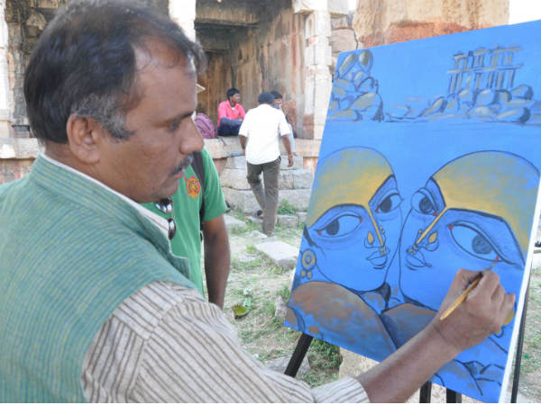 ಚಿತ್ರಕಲಾವಿದರ ಪ್ರತಿಭೆ ಅನಾವರಣ