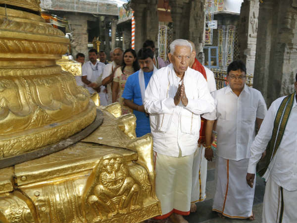 ರಾಜ್ಯಪಾಲರಾದ ಬಳಿಕ ಮೊದ ಭೇಟಿ