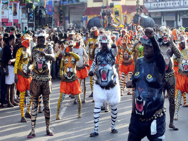 ಕೇರಳದ ಹುಲಿವೇಷದ ಅವತಾರ