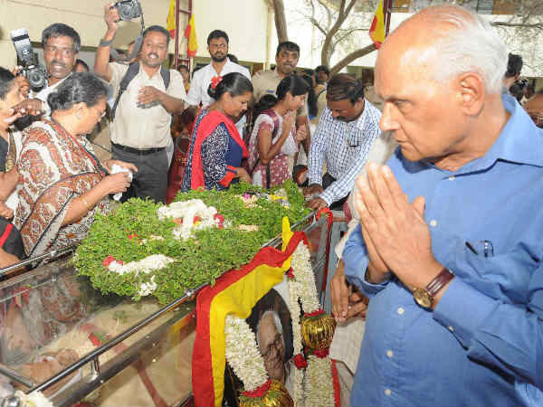 ಭೈರಪ್ಪ ಅವರಿಂದ ಅಂತಿಮ ನಮನ