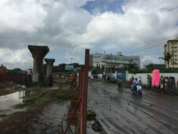 ಕೆರೆಯಂತಾದ ರಸ್ತೆಗಳು