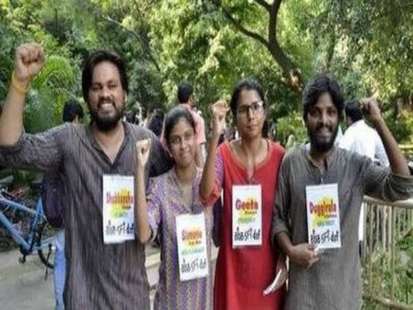 JNU ವಿದ್ಯಾರ್ಥಿ ಸಂಘದ ಚುನಾವಣೆ