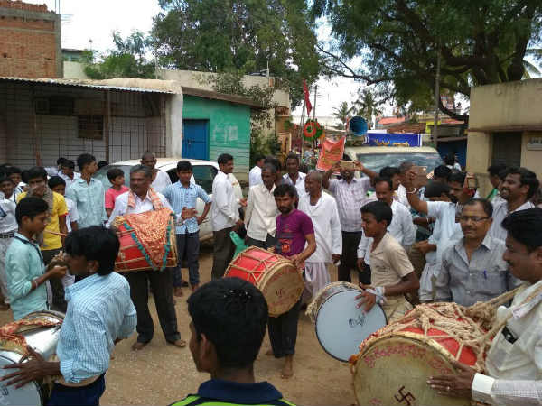 ಶೌಚಾಲಯ ಅನಿವಾರ್ಯತೆ ಬಗ್ಗೆ ಜಾಗೃತಿ ಜಾಥಾ