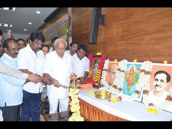 ಬಿಜೆಪಿ ಕಚೇರಿಯಲ್ಲೂ ವಾಲ್ಮೀಕಿ ಜಯಂತಿ