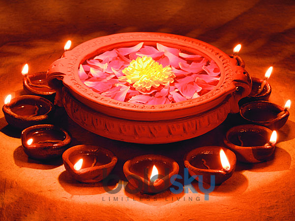 ಮಣ್ಣಿನ ಹಣತೆಯ ದೀಪ