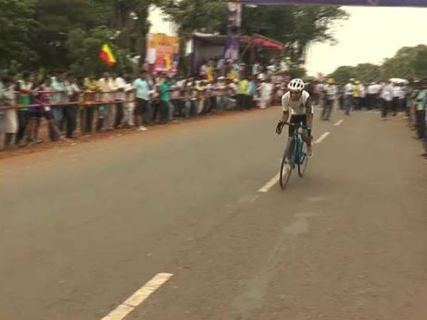 ಅಂತರಾಷ್ಟ್ರೀಯ ಸೈಕ್ಲಿಸ್ಟ್ ಗಳು ಪಾಲ್ಗೊಂಡಿದ್ದರು