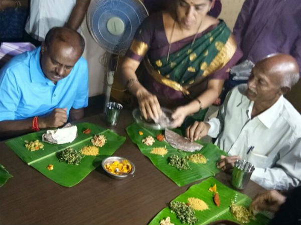 ಬುಳ್ಳಾಪುರ ಗ್ರಾಮದಲ್ಲಿ ವಾಸ್ತವ್ಯ