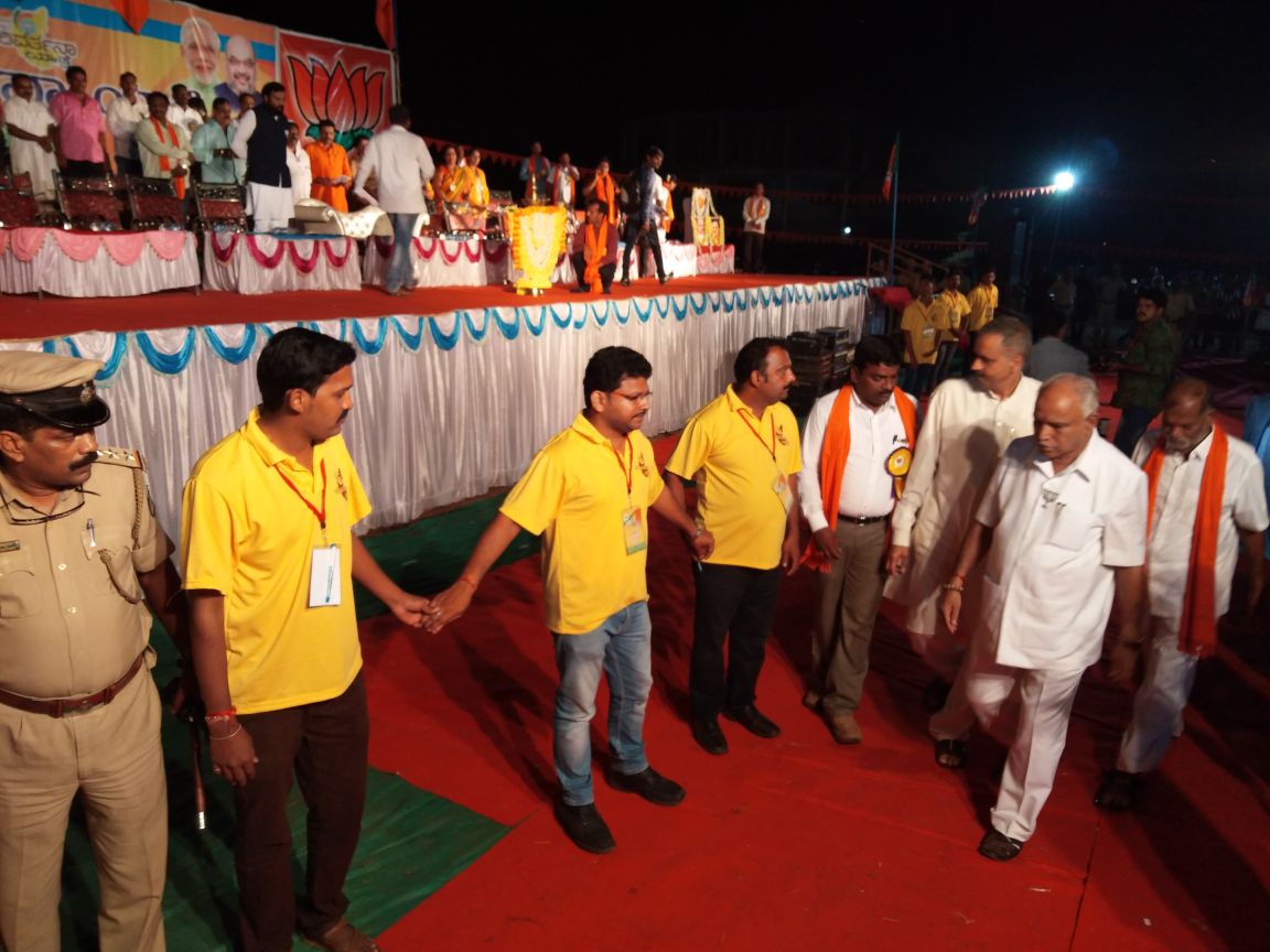 ಗೊರ್ಟೆಯಲ್ಲಿ ಅದ್ಧೂರಿ ಸ್ವಾಗತ