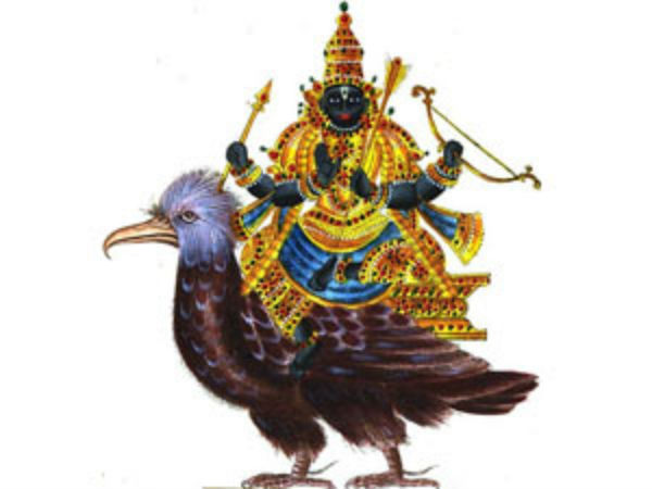 ಶನೈಶ್ಚರನ ವಾಹನ