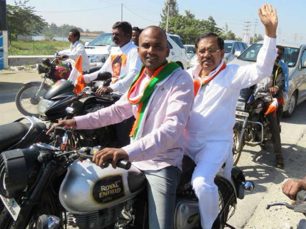 ಕಾರ್ಯಕರ್ತರಿಂದ ಬೈಕ್ ಜಾಥಾ