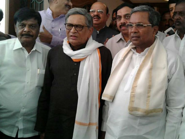 ಕಾಂಗ್ರೆಸ್ ತೊರೆದ ಎಸ್.ಎಂ.ಕೃಷ್ಣ