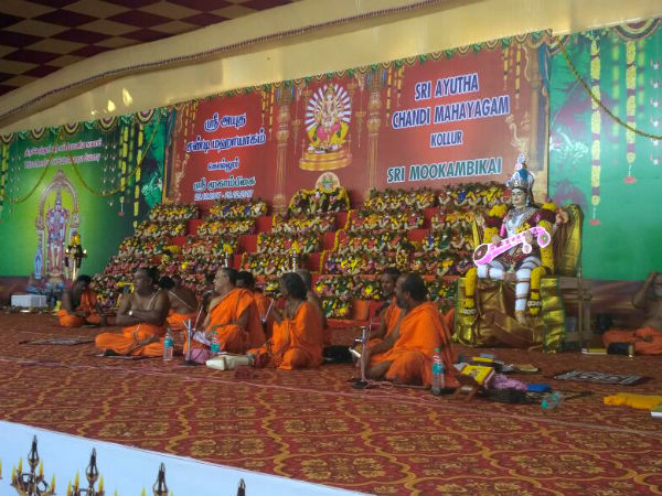ಆಯುತ ಚಂಡಿ ಮಹಾಯಾಗಕ್ಕೆ 10 ಕೋಟಿ ರು. ಖರ್ಚು