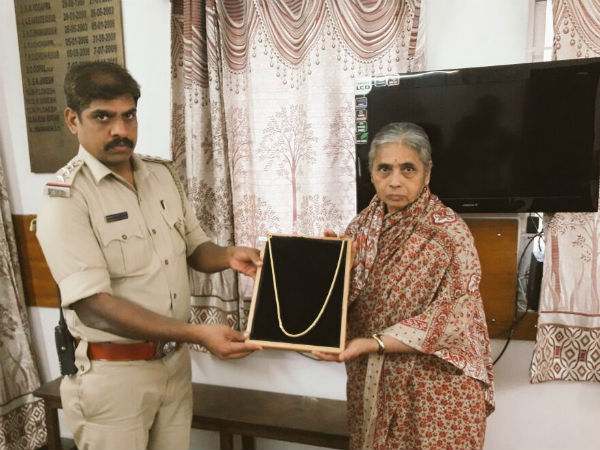 ಪೊಲೀಸರ ಗಿಫ್ಟ್ ಗೆ ನಂದ ಕಿಶೋರ್ ನಿಂದ ಅಭಿನಂದನೆ