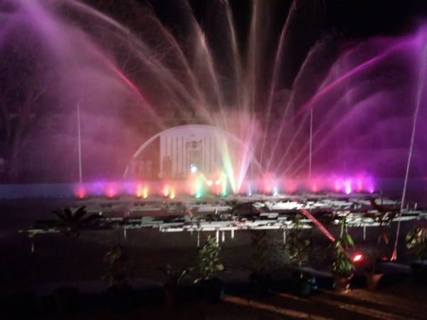 ಜಿಂಕೆ ಪಾರ್ಕ್ ಪಕ್ಕದಲ್ಲಿ ಕಾರಂಜಿ