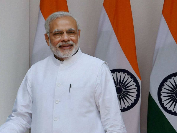 ಭಾರತದ ಪ್ರಧಾನಿ ನರೇಂದ್ರ ಮೋದಿ