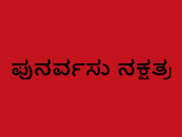 ಪುನರ್ವಸು ನಕ್ಷತ್ರ