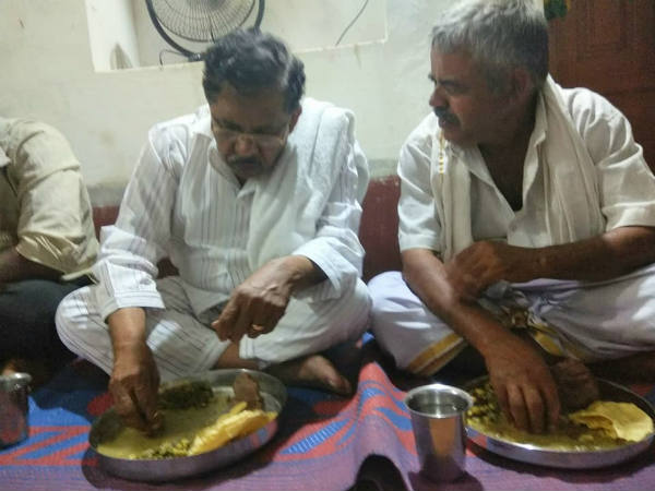 ಗ್ರಾಮ ವಾಸ್ತವ್ಯ ಆರಂಭಿಸಿದ ಪರಮೇಶ್ವರ