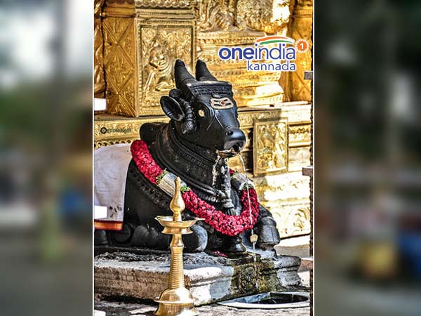 ಕೃಷ್ಣ ಶಿಲೆಯಿಂದ ಕಡೆದಿರುವ ಬಸವ