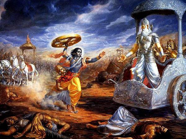 ರಾಮಾಯಣ, ಮಹಾಭಾರತದ ಯುದ್ಧದ ಚಿತ್ರಗಳು