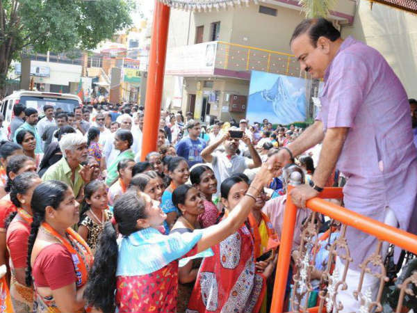 Karnataka elections : Congress rule will end in few days - Ananth Kumar Karnataka elections : Congress rule will end in few days - Ananth Kumar