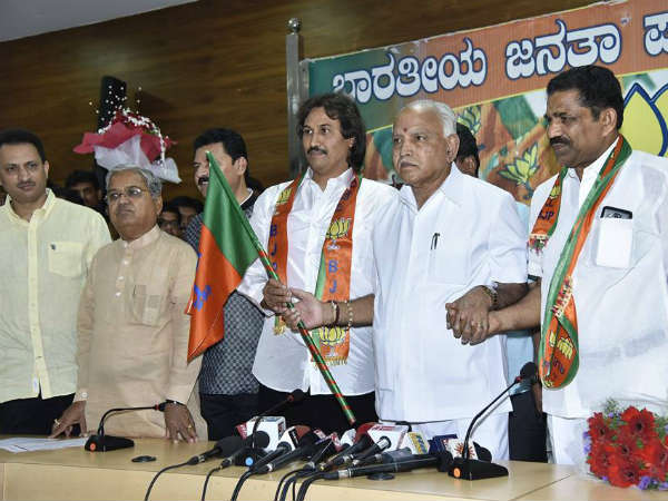 ಕುಮಾರ್ ಬಂಗಾರಪ್ಪ ಬಿಜೆಪಿ ಸೇರ್ಪಡೆ