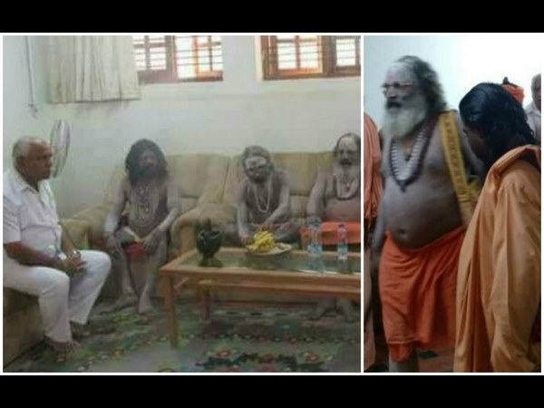 ಬಿಎಸ್ವೈಗೆ ನಾಗಾಸಾಧುಗಳ ಆಶೀರ್ವಾದ