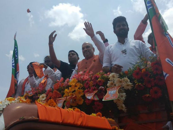 ಅಮಿತ್ ಶಾ ಫ್ಲಾಪ್ ರೋಡ್ ಶೋ