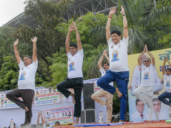 ರೈಲ್ವೇ ಸಚಿವರ ಯೋಗಾಯೋಗ!