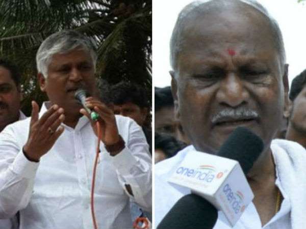 ಸಿ ಎಸ್ ಪುಟ್ಟರಾಜು ಮತ್ತು ಡಿ ಸಿ ತಮ್ಮಣ್ಣ