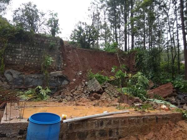 ಕೊಡಗಿನಾದ್ಯಂತ ಒಂದೇ ದಿನ ಸರಾಸರಿ 102.65 ಮಿ.ಮೀ ಮಳೆ