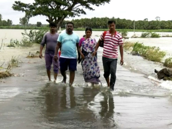 ಕೊಳ್ಳೇಗಾಲದ ಹತ್ತಾರು ಗ್ರಾಮಗಳು ಜಲಾವೃತ