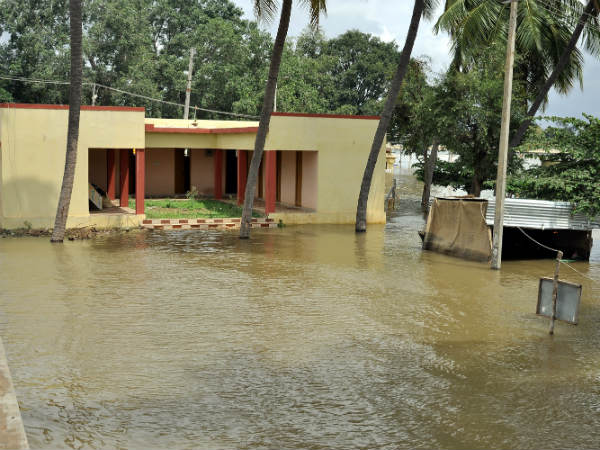 4 ಮನೆಗಳು ಮುಳುಗಡೆಯಾಗುವ ಸಂಭವ