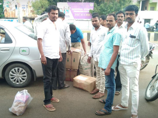 ಕೊಡವ ಸಮಾಜದ ಕಚೇರಿಗೆ ಹರಿದುಬರುತ್ತಿರುವ ಸಾಮಗ್ರಿಗಳು