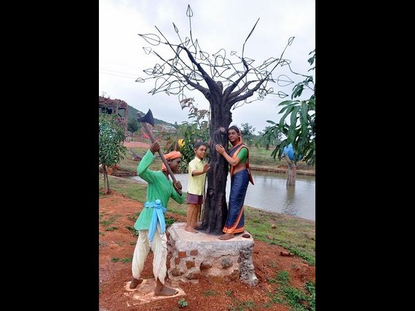 ರಾಕ್ ಗಾರ್ಡನ್ ಮಾದರಿಯಲ್ಲಿ ಈ ವೃಕ್ಷ ಉದ್ಯಾನ