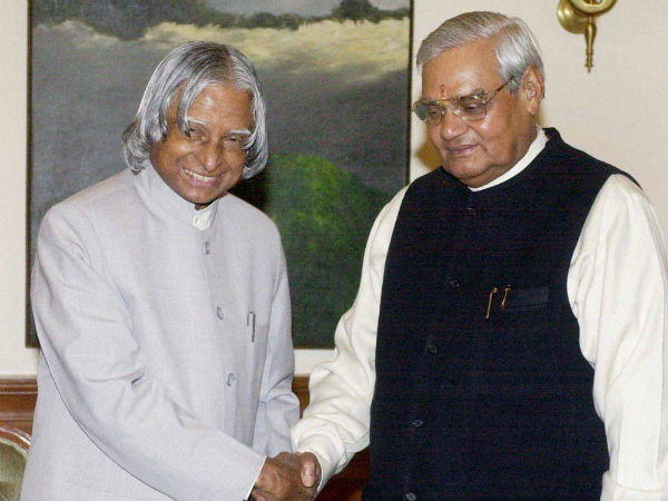 ಒಬ್ಬರು ಅಬ್ದುಲ್ ಕಲಾಂ, ಮತ್ತೊಬ್ಬರು ಅಟಲ್